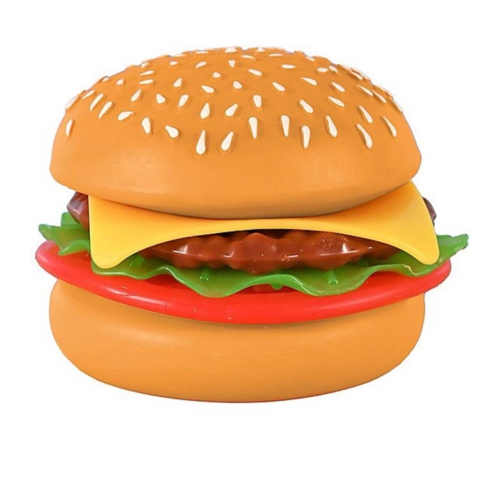 Sunny Days Squeeze Stretchy Cheeseburger Squishy Toy NEW Kid and TikTok fav.